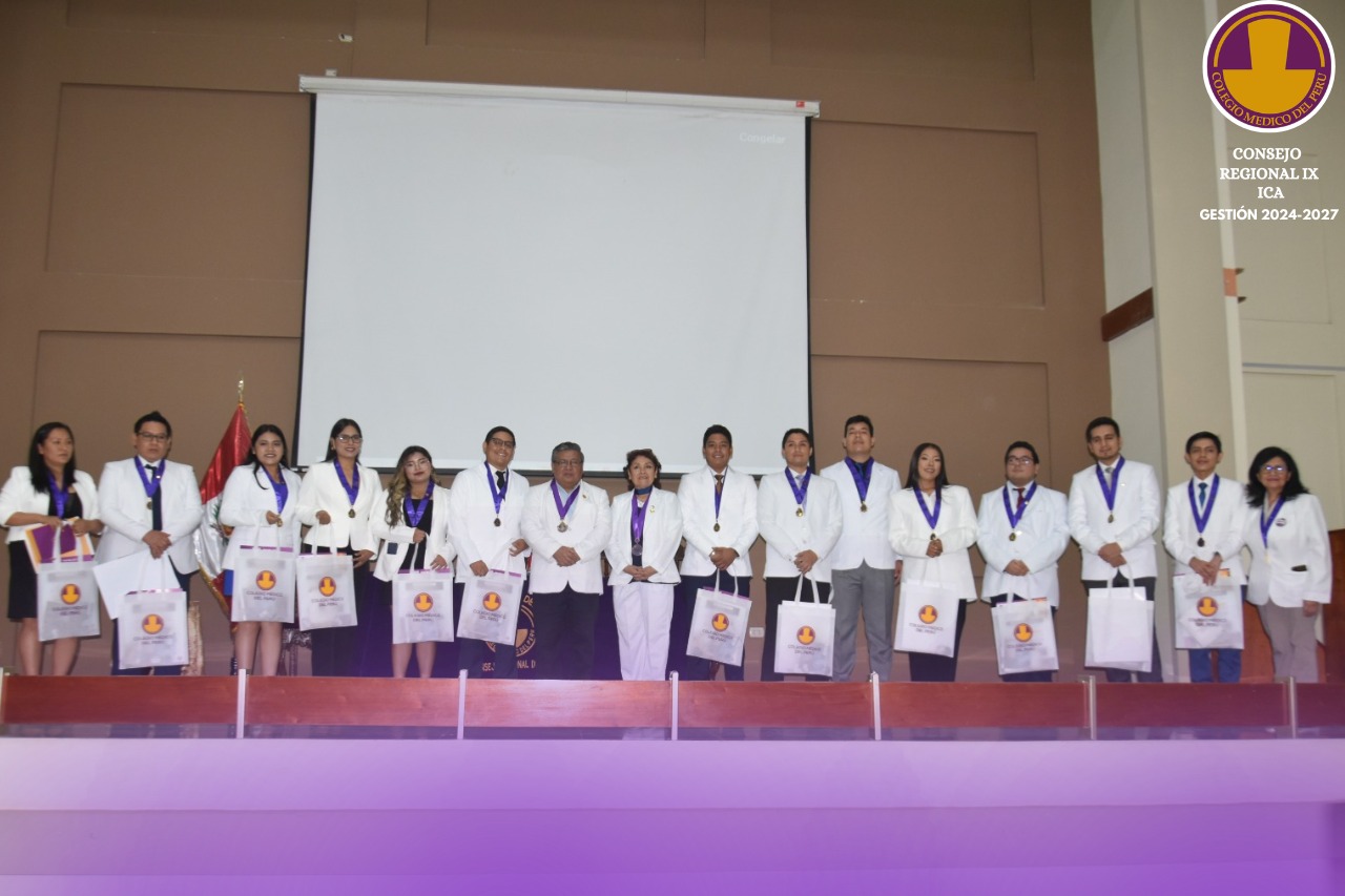 Ceremonia de Juramentación de Médicos Colegiados