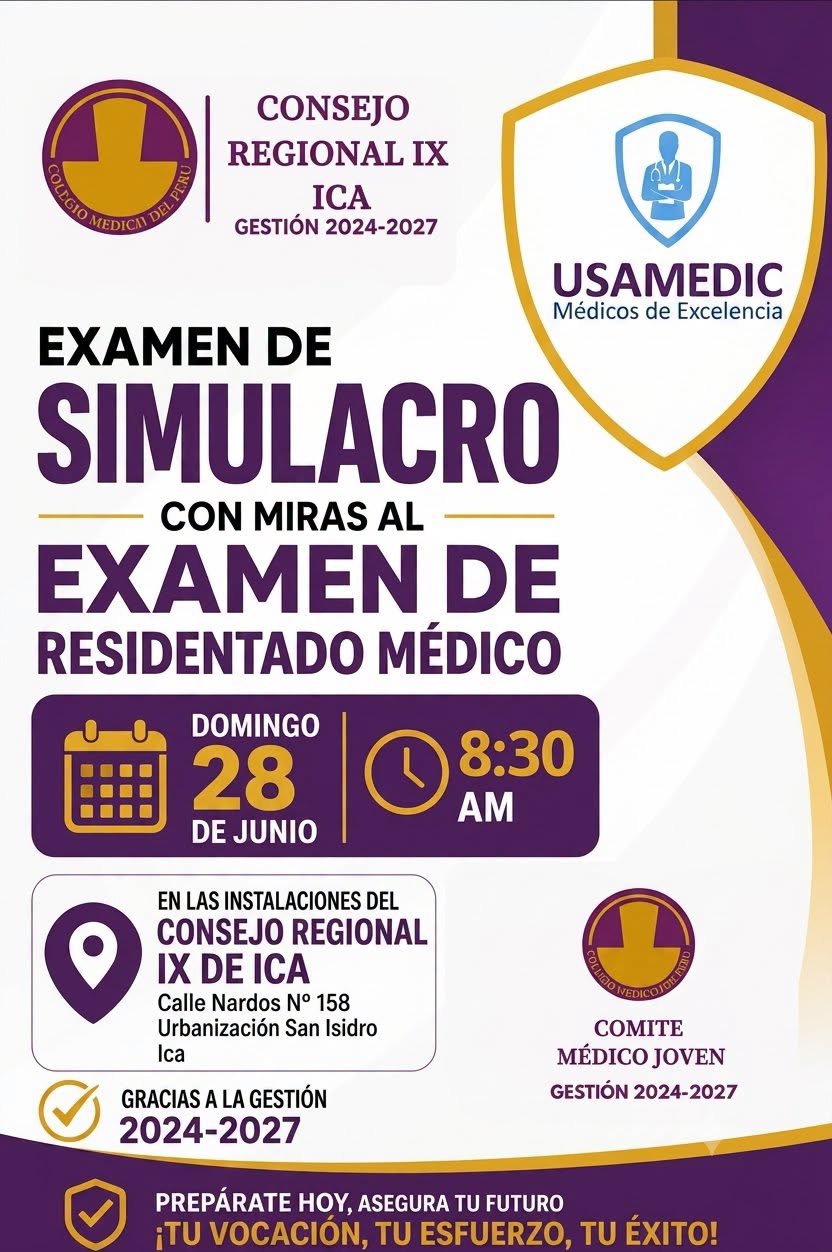 Simulacro de Examen de Residentado Médico