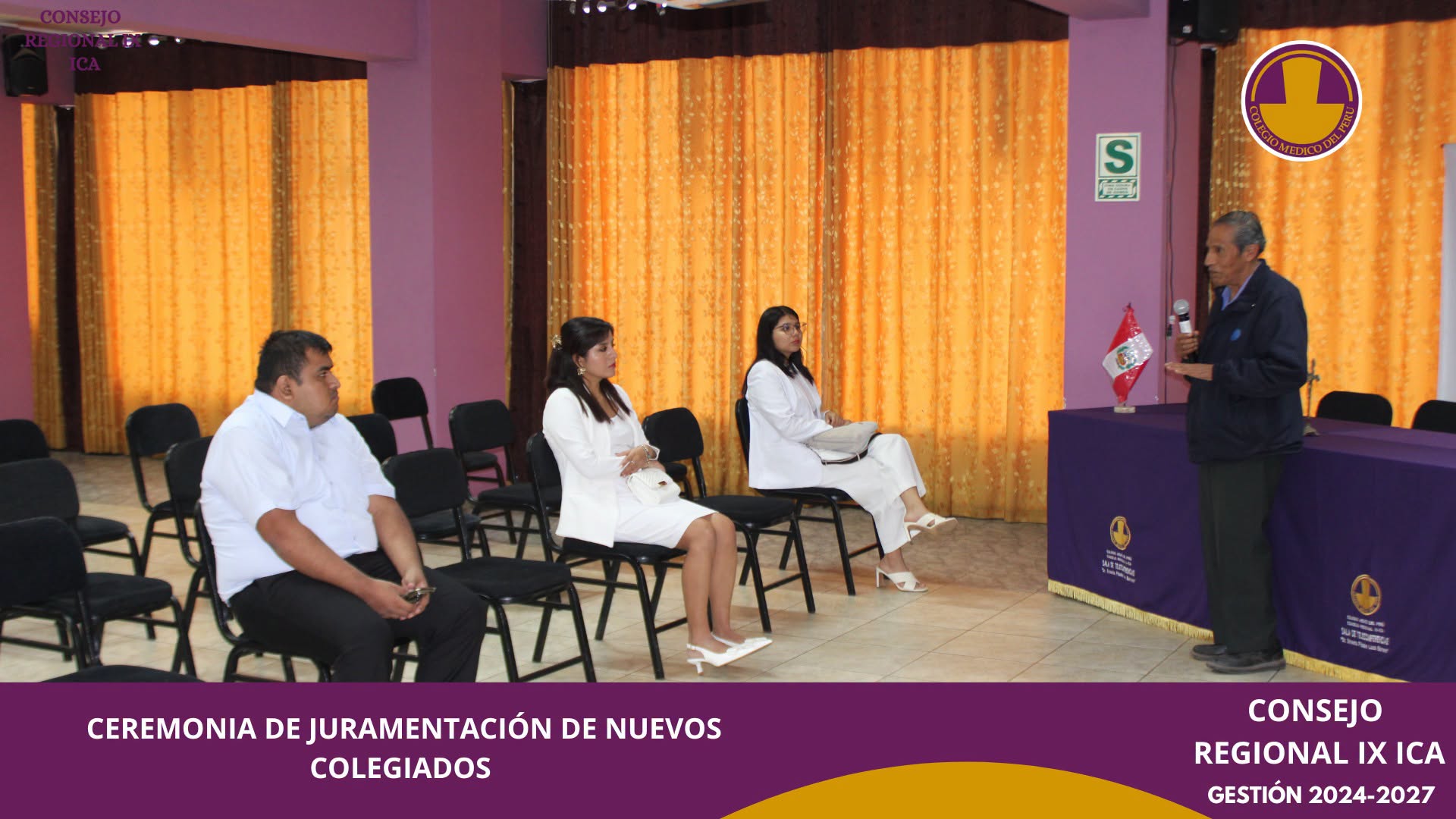 Ceremonia de Juramentación de Médicos Colegiados