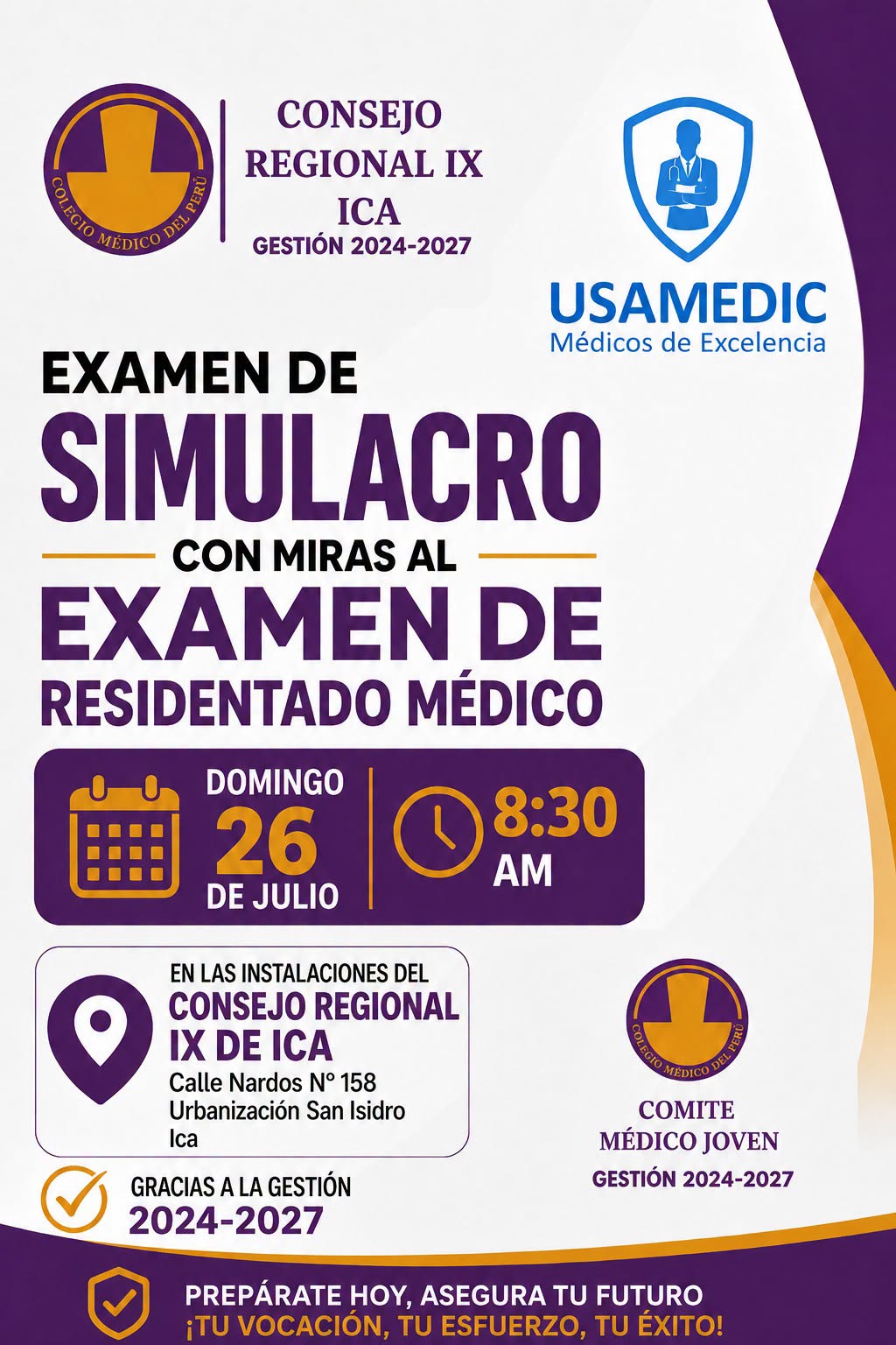 Simulacro de Examen de Residentado Médico