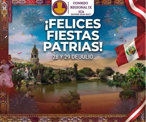 FELICES FIESTAS PATRIAS